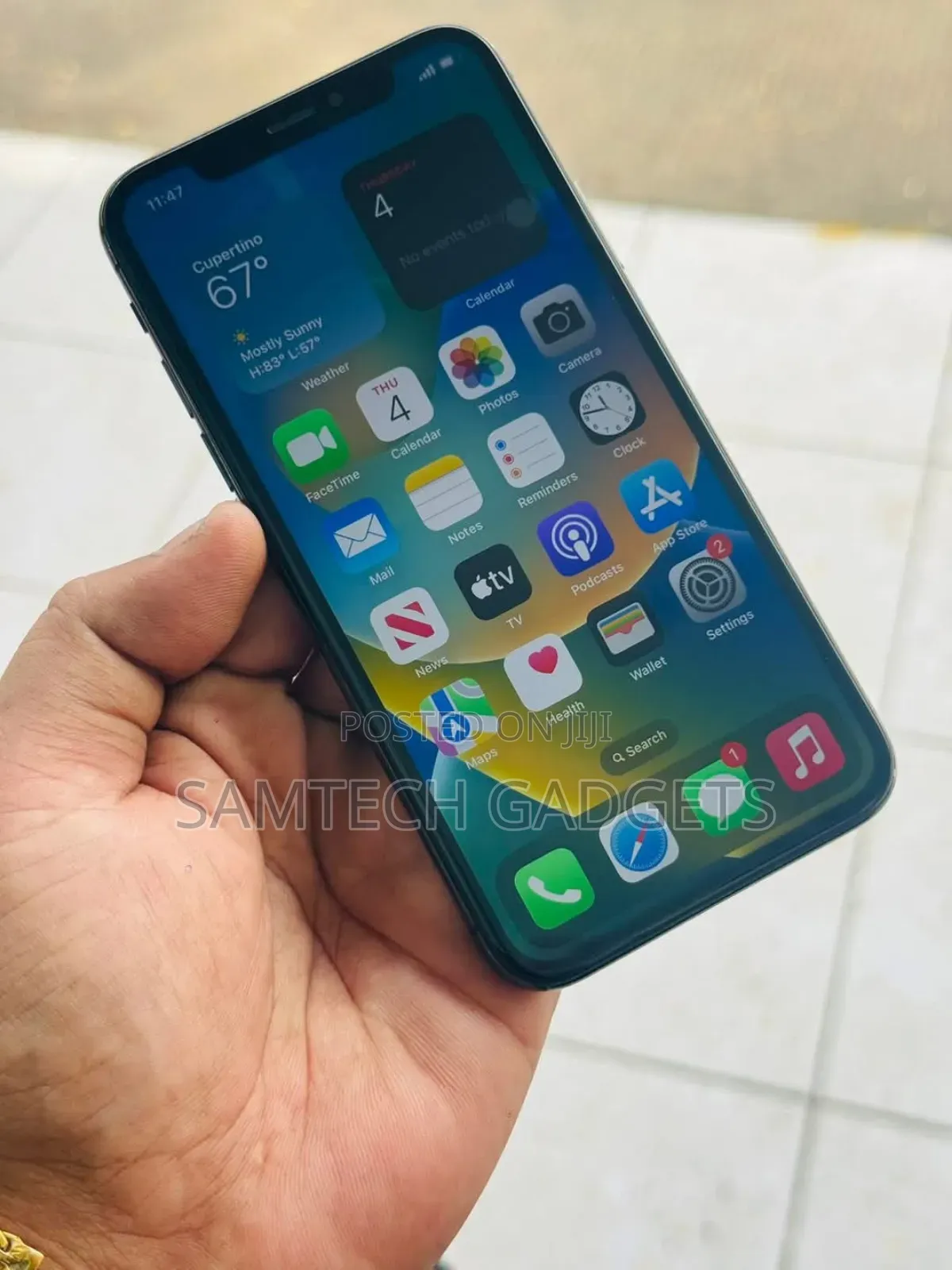 Apple iPhone X 64 GB Black