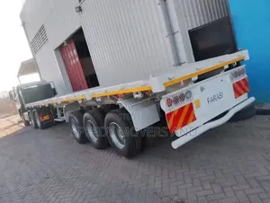 Transit Trailer at Hand for Logistics Services