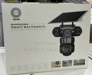 Smartnet Triple Lens 4g Solar CCTV Camera