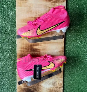 Red High Cut Nike Mercurial Airzoom Superfly 9 Fg  
35-45