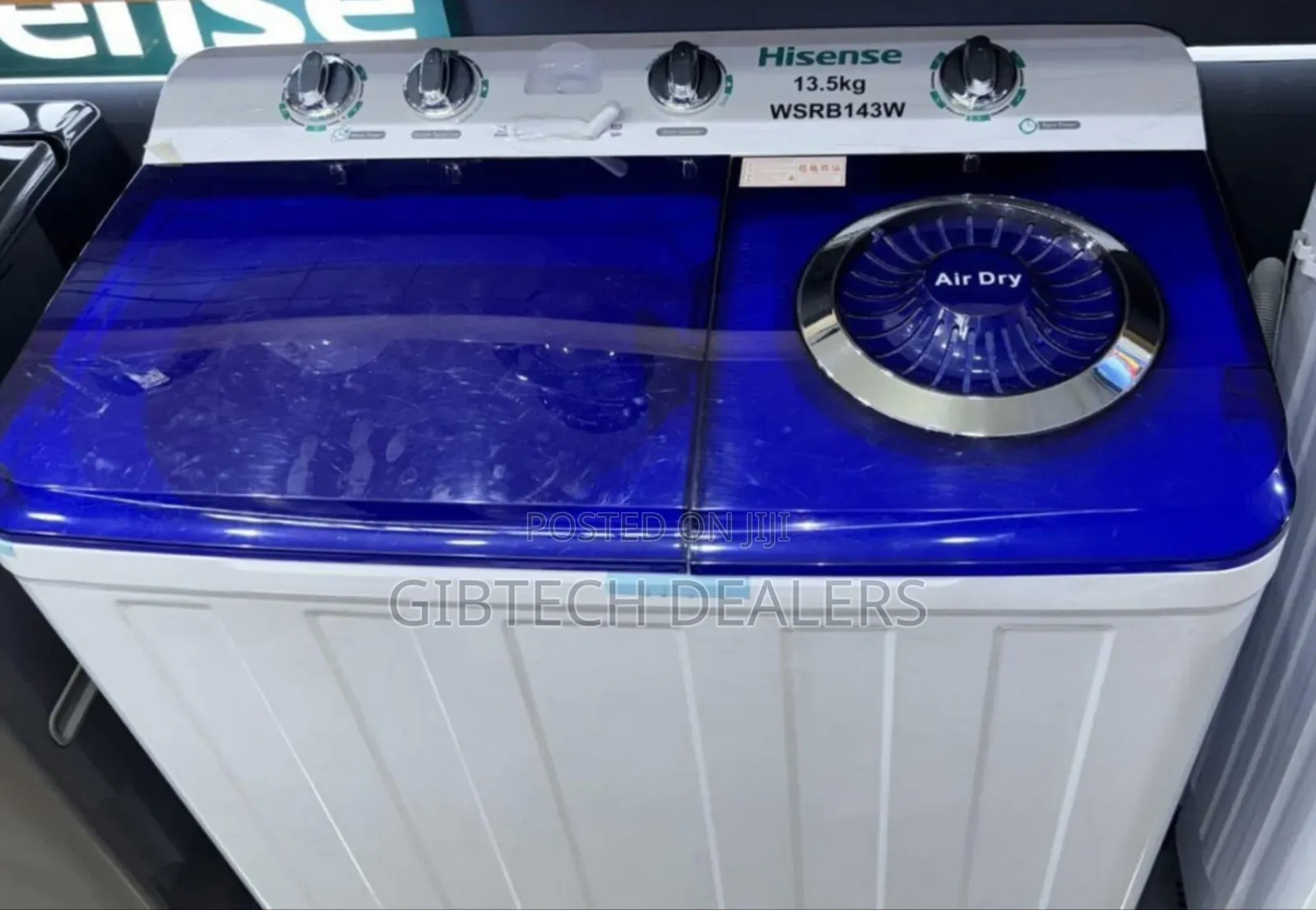 Hisense Top Load Semi Automatic 13.5kg Washing Machine