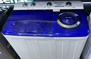 Hisense Washing Machine Twin Tub 13.5kg White Semi-Automatic Top Load