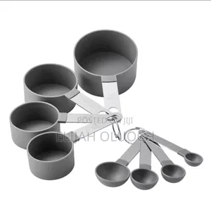 *8pcs Measuring Spoons Cake Baking Flour Measuring Cups