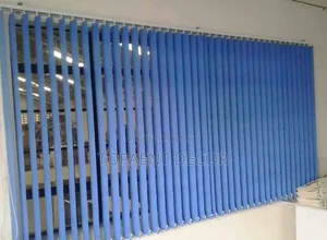 Ocean Blue Air Aeration Office Window Blinds