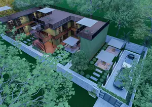 Container Design .And Architectural Plan