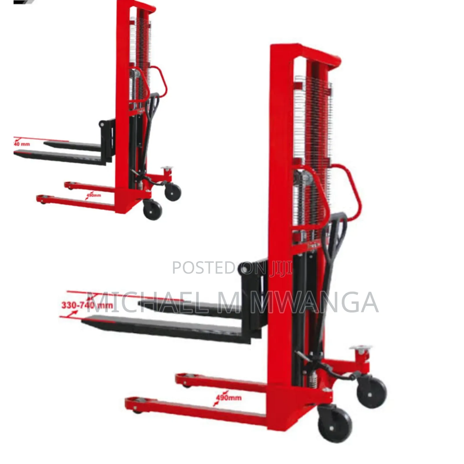 Ergonomic Manual Stacker