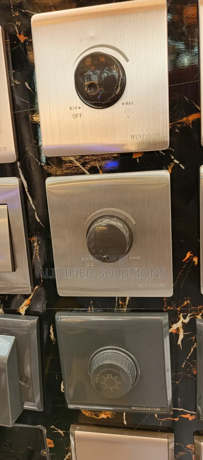 Dimmer Switch<Black and Gold Range>