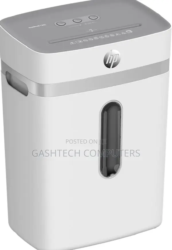 Hp Oneshred 12cc Shredder Security Level P-4 Cross Cut 12 Sheets 2802