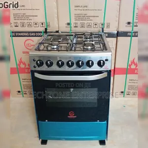 Eurochef 3 Gas+1 Hotplate 60 by 65cm Standing Cooker 
