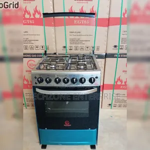 Eurochef 3gas+1 Hotplate Size 60 by 65 Cooker With Auto Ignition