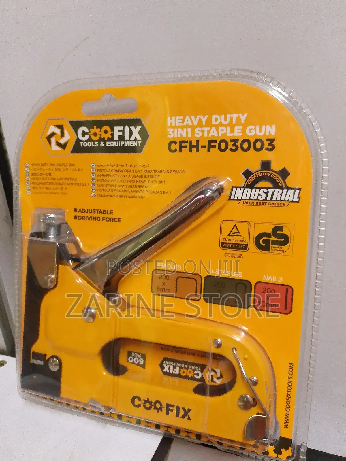 Industrial Heavy Duty Staple Gun 3 in 1