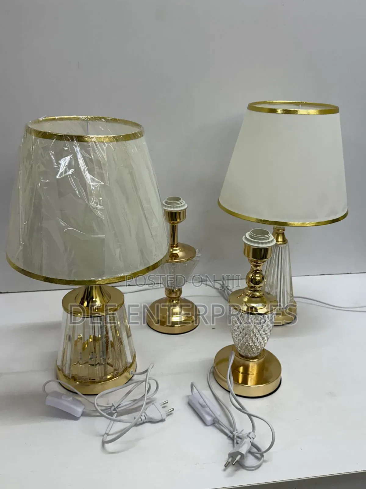 Crystal Luxury Lamp Table