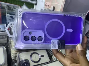 Cwerty Translucent Magsafe Case for Samsung Galaxy A55 5g