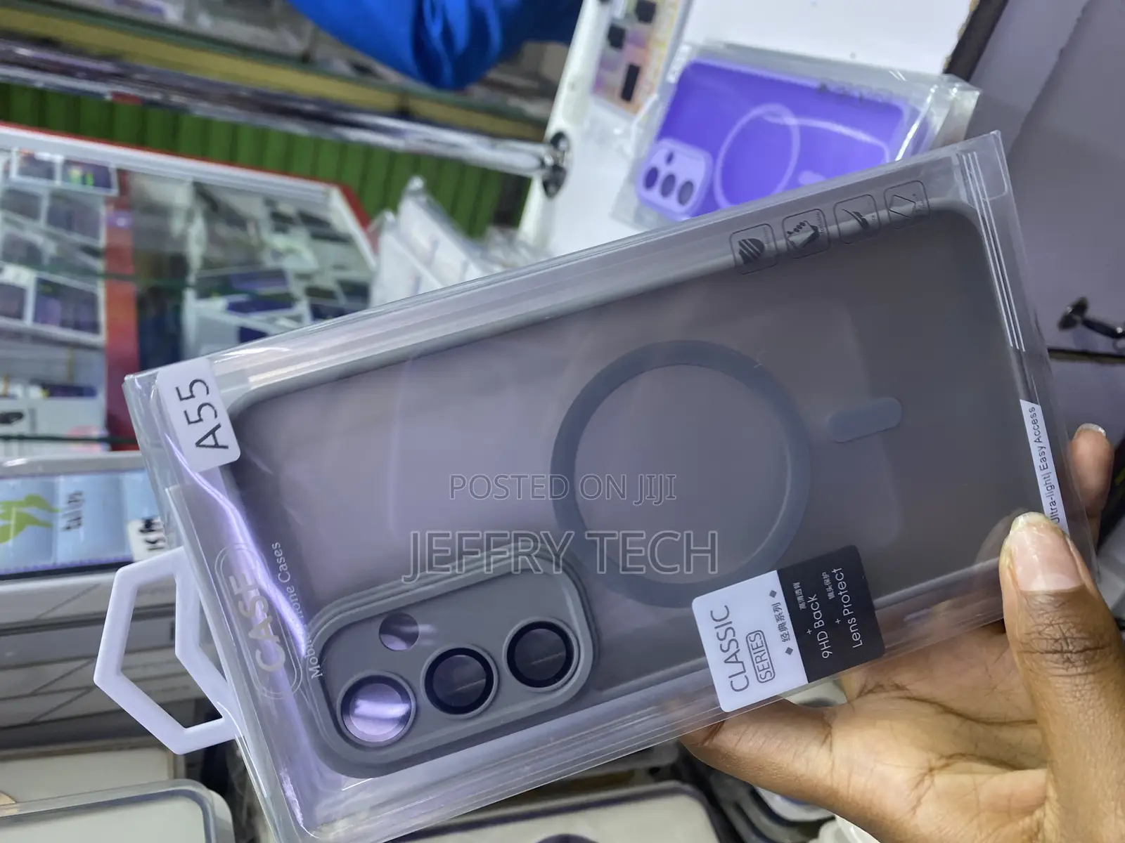 Bwerty Translucent Magsafe Case for Samsung Galaxy A55