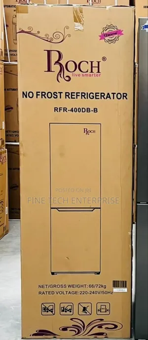 Roch No Frost Double Door Fridge - 330 Ltrs