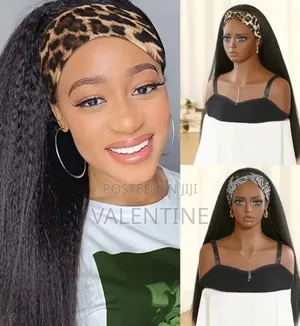 Long Yaki Straight Headband Wig