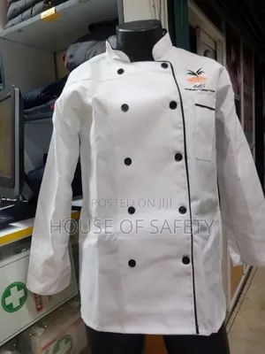 Double Chest Chef Jackets in White