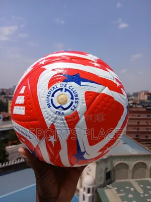 Adidas Club World Cup Red Football/Soccer Ball