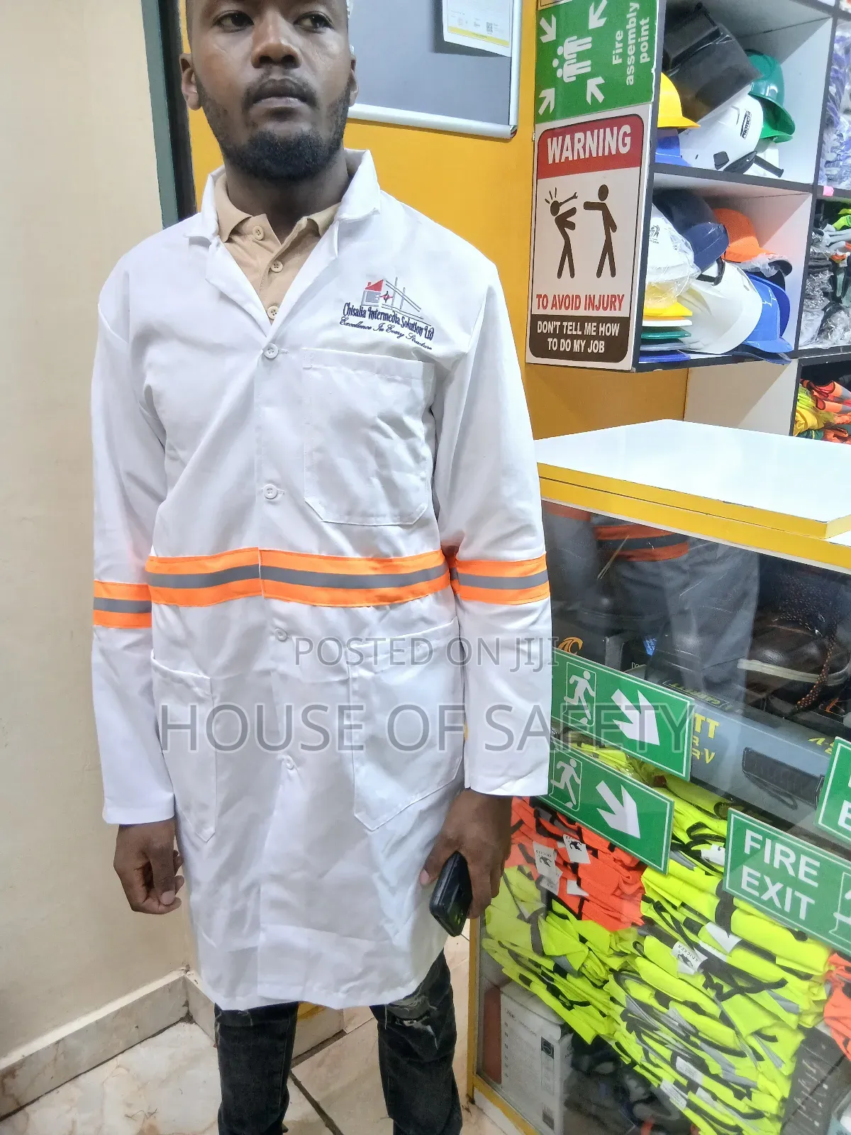 Butchers White Coats