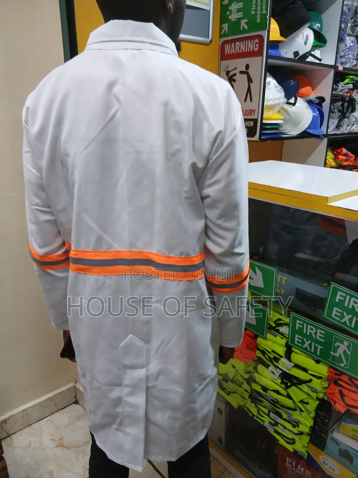 Butchers White Coats