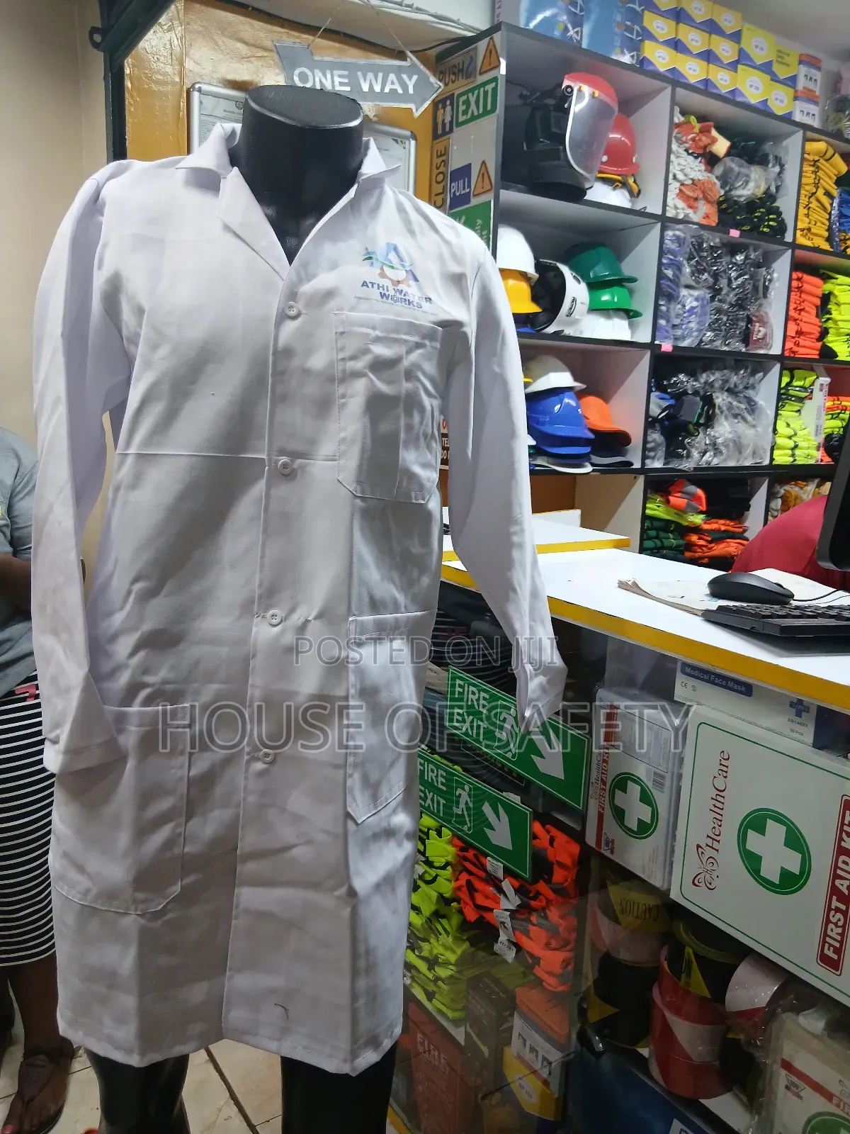 Professional White Coats Plus Branding