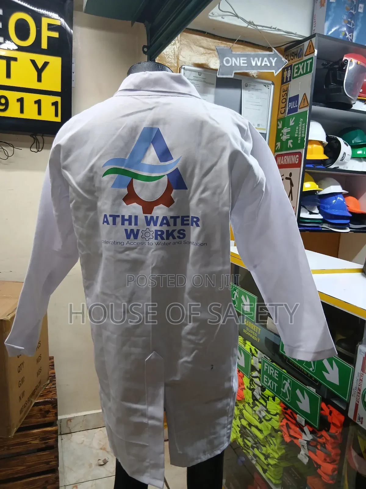 Professional White Coats Plus Branding