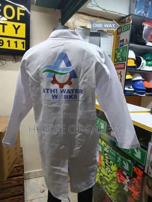 Professional White Coats Plus Branding