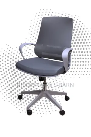 Pro-Grade Grey Ergonomic Mesh Office Chair | Adjustable Height