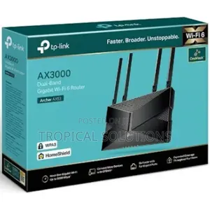 Tp-Link Ax3000 Wireless Dual Band Tl-Archer Ax53 Gigabit Wifi6 Router
