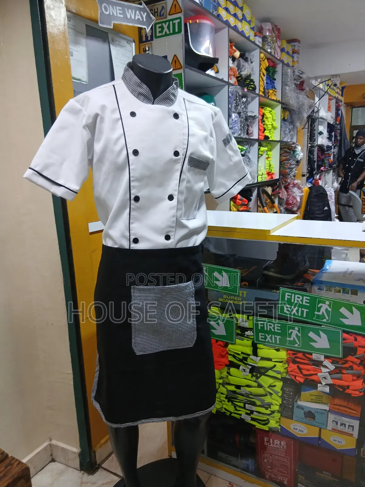 Chef Apron Jackets and Scarf