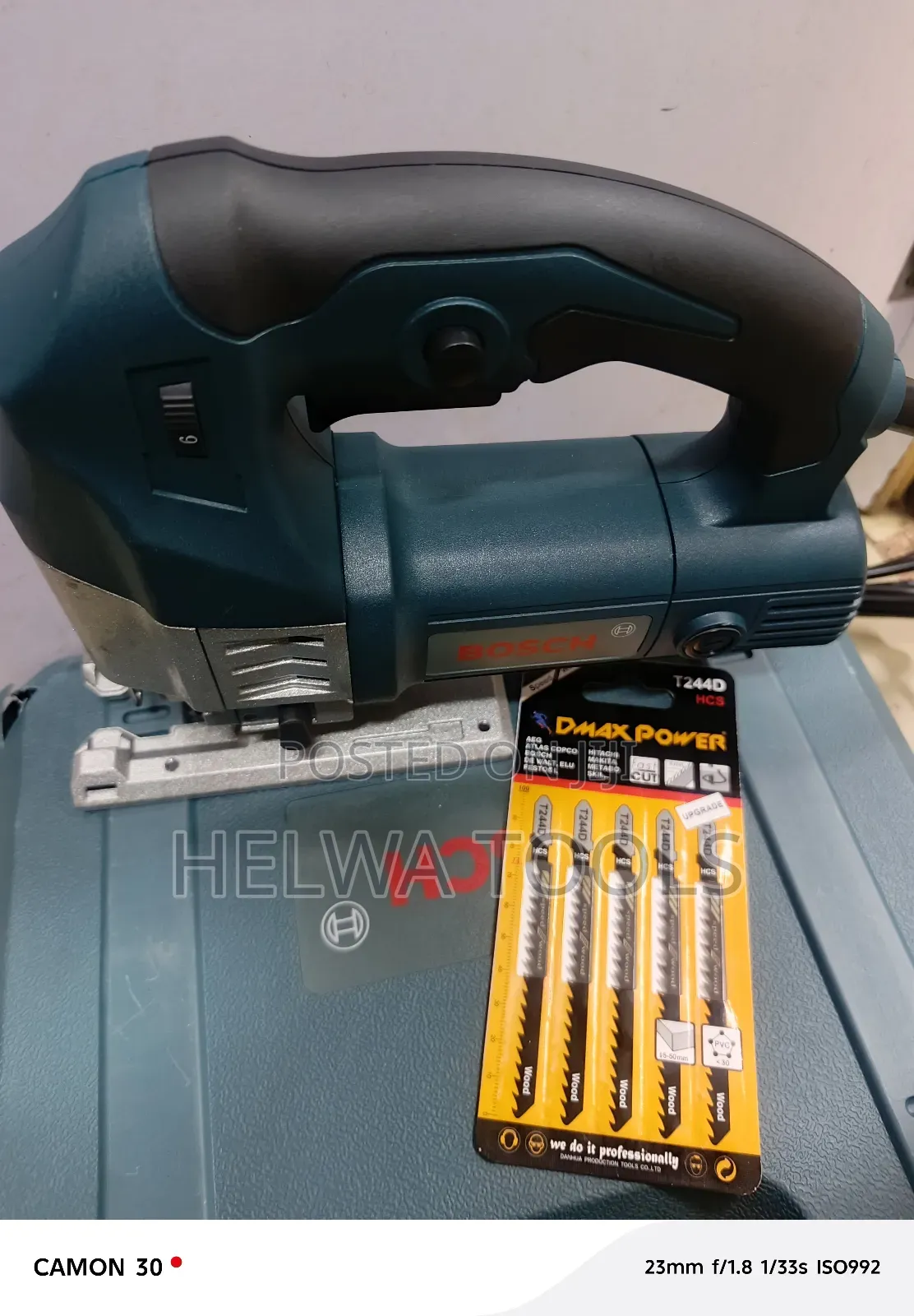Bosch Jig Saw + Jig Saw Blade 5 PCS