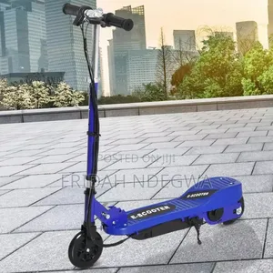 Folding Electric Scooter 7-14 Adjustable Battery Power Pu Wheels