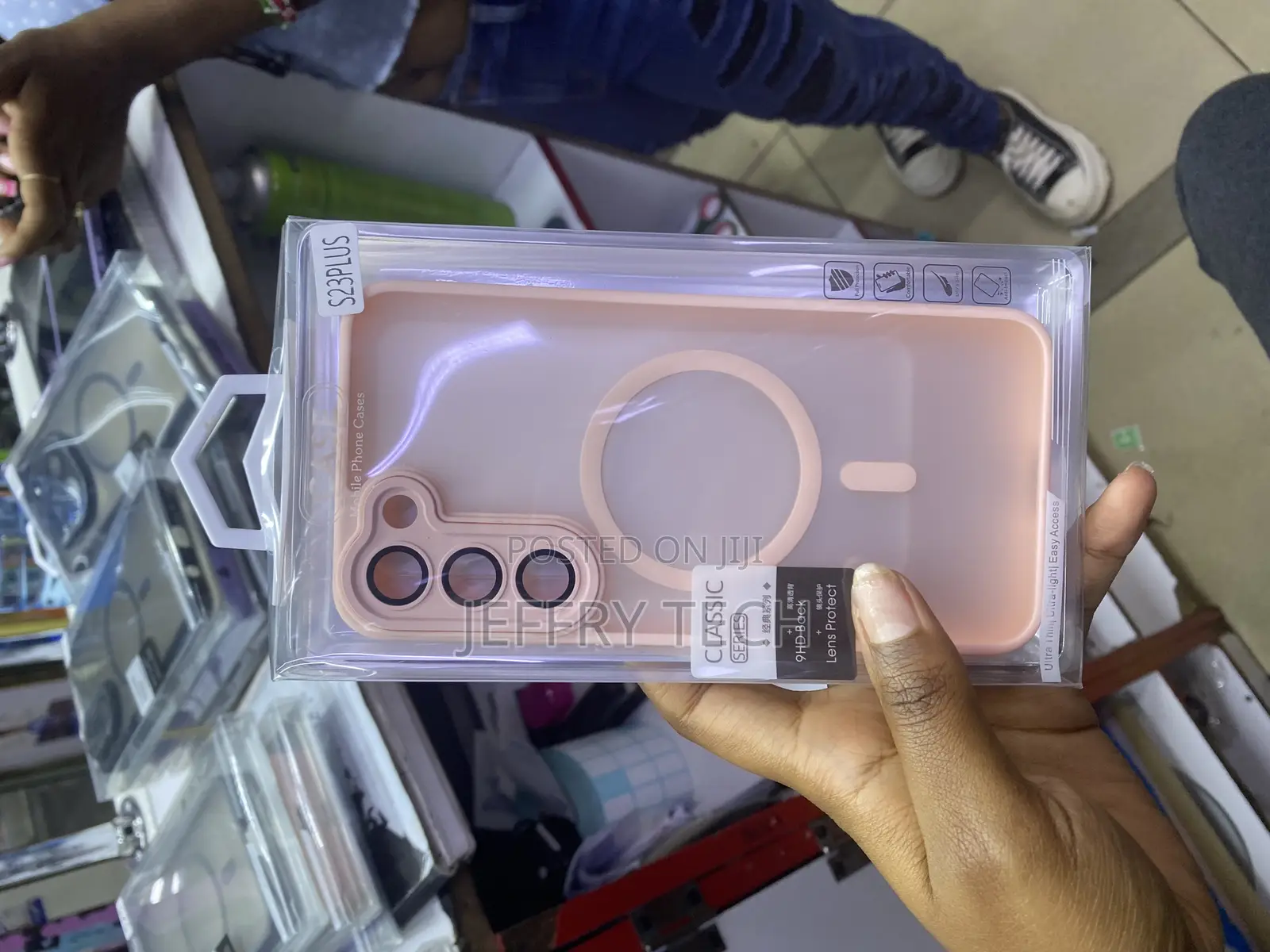 Compert Samsung Galaxy S23 Plus Translucent Matte Magsafe Case