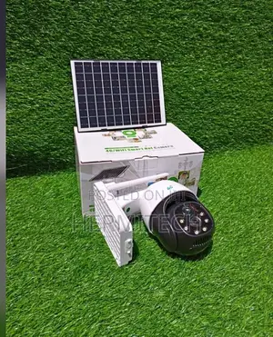 Solar CCTV Camera 4g Simcard Single Lence PTZ CCTV Camera