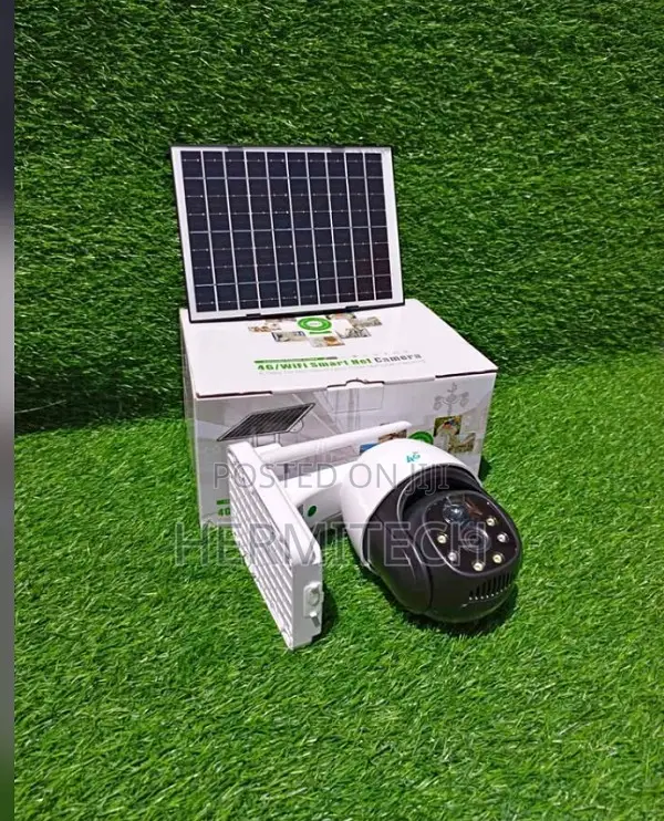 Solar CCTV Camera 4g Simcard Single Lence PTZ CCTV Camera