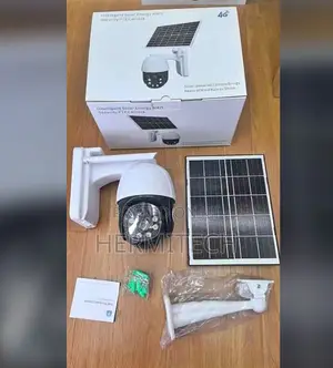 Solar CCTV Camera 4g Simcard Single Lence PTZ CCTV Camera