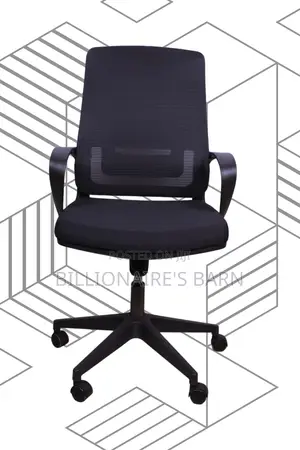 Pro-Grade Black Ergonomic Mesh Office Chair | Mesh Backrest