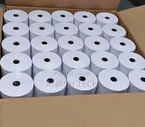 80mm by 80mm Thermal Rolls Papers 50-Pack – Crisp Printing