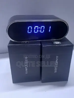 Hidden Camera Clock Hd 1080p Wifi Wireless Video Cameras Spy Camera