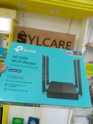Tp-Link Archer C64 Ac1200 Wireless Mu-Mimo Wifi Router