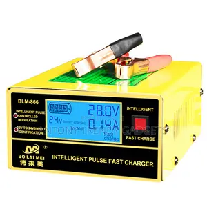 Bolaimei 12v/24v Smart Car Battery Charger With Auto Detection