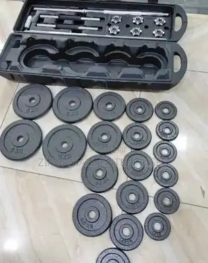 York 50kg Adjustable Dumbbells – Total Strength, One Set