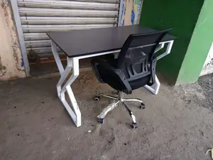 High Tech Office Table and Chairs