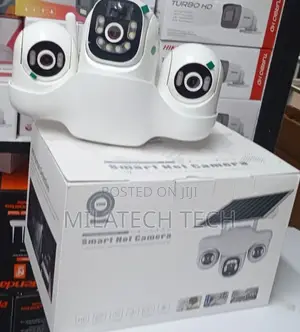 Solar 4g/Wi‐Fi Triple‐Lens PTZ Cam Night Vision