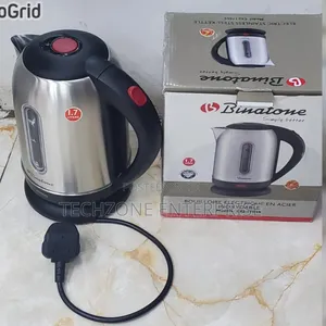 Binatone 1.7lts Kettle Auto Stop Jug Cej-1705s With Water Indicator 