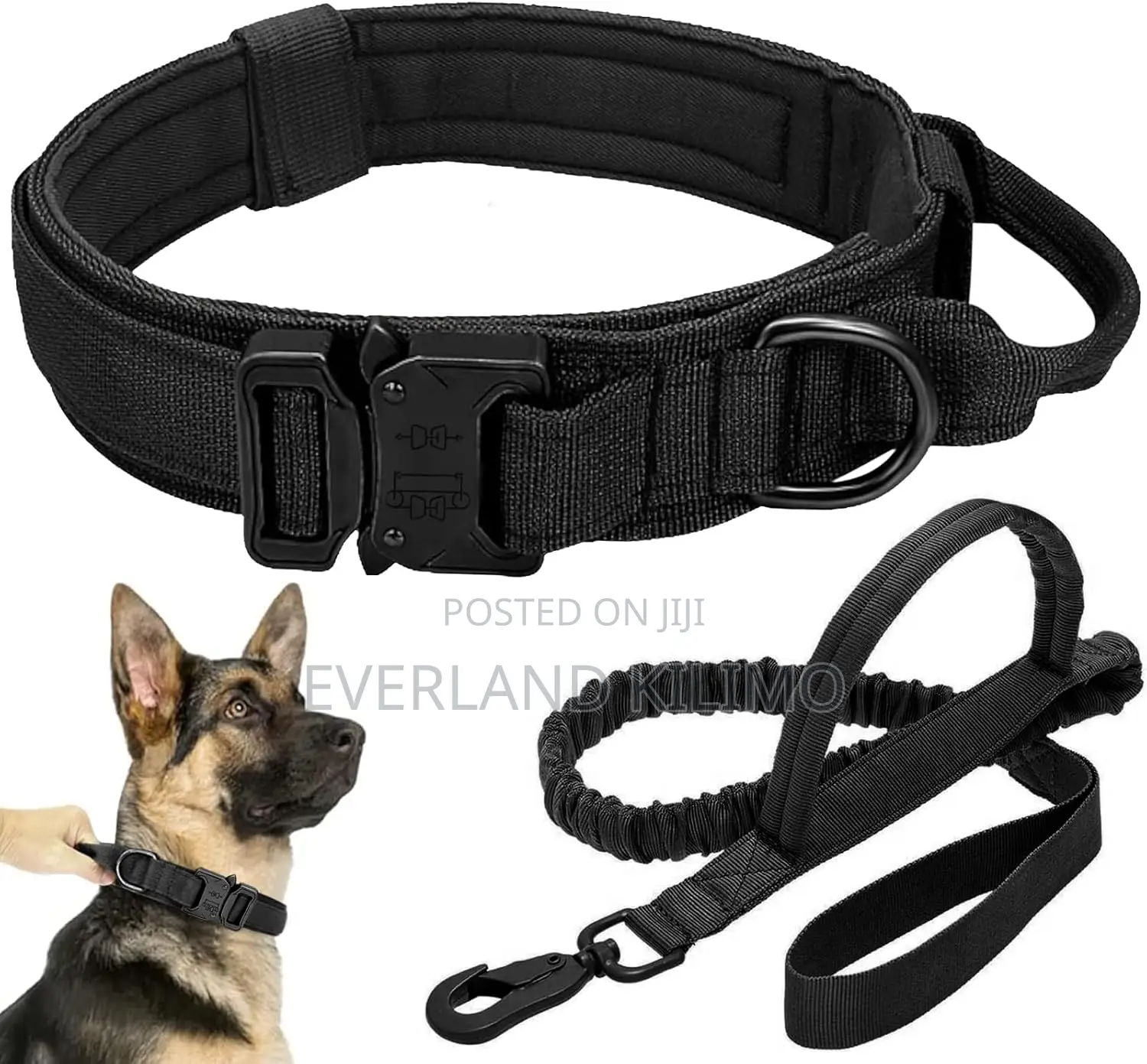 Millitary Tactical Leash and Collar