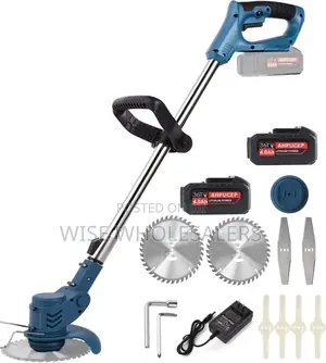 Cordless Electric Grass Trimmer Brush Cutter