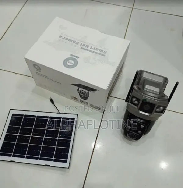 4g Enabled Dual Lens V380 Solar Camera