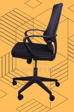 Black Ergonomic Mesh Office Chair | Premium Steel Frame