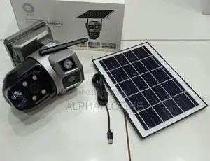 Solar 4g PTZ Dual Lens Camera for Home Surveillance